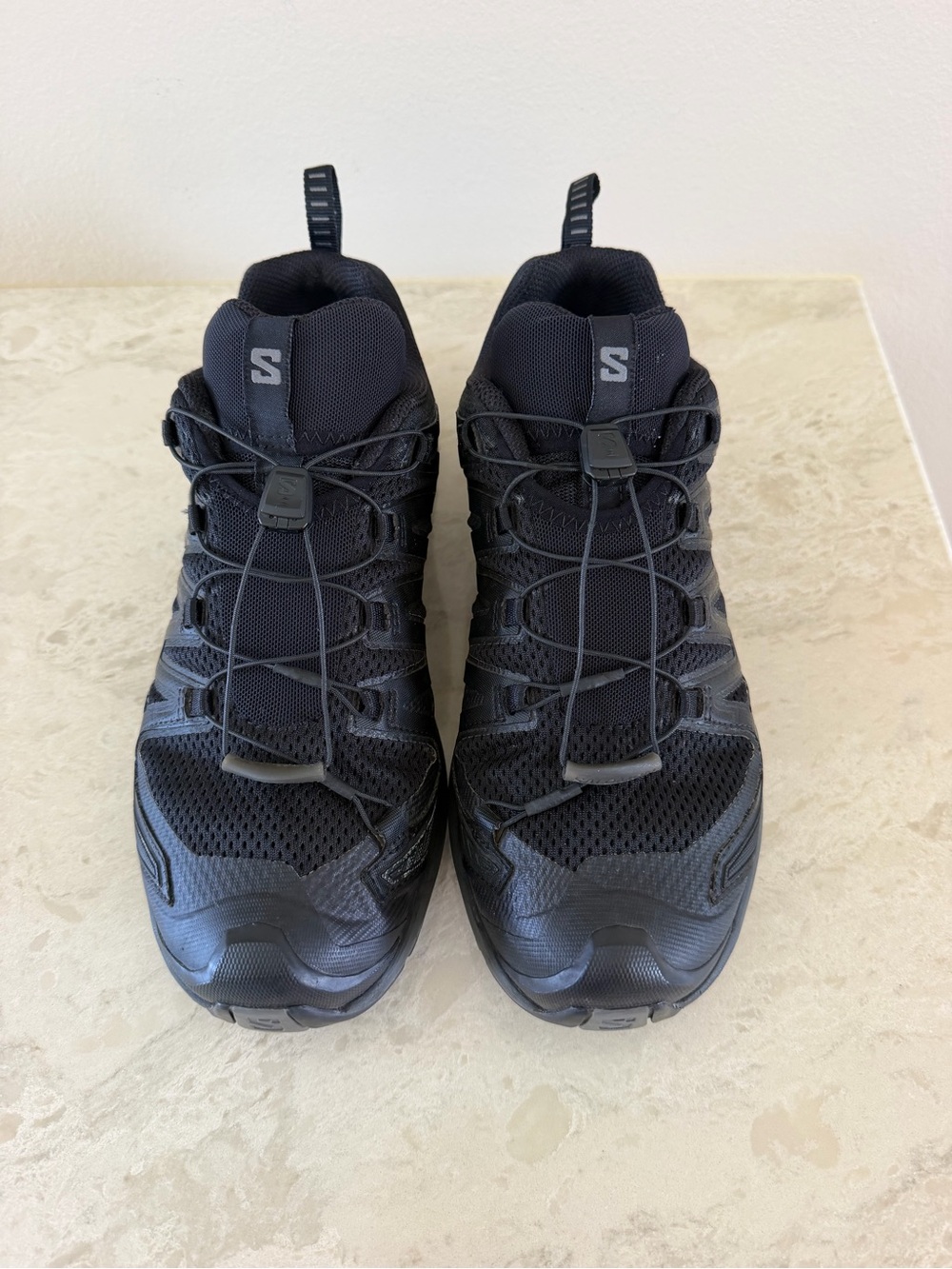 Salomon Men's Black XA Pro 3D Trail Shoes with Quicklace
